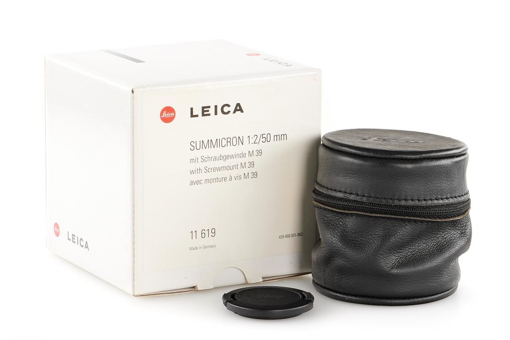 Leica Summicron M39 11619 2/50mm Leica Summicron M39 11619 2/50mm