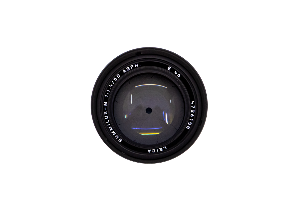 Leica Summilux-M 1.4/50mm Asph, black.