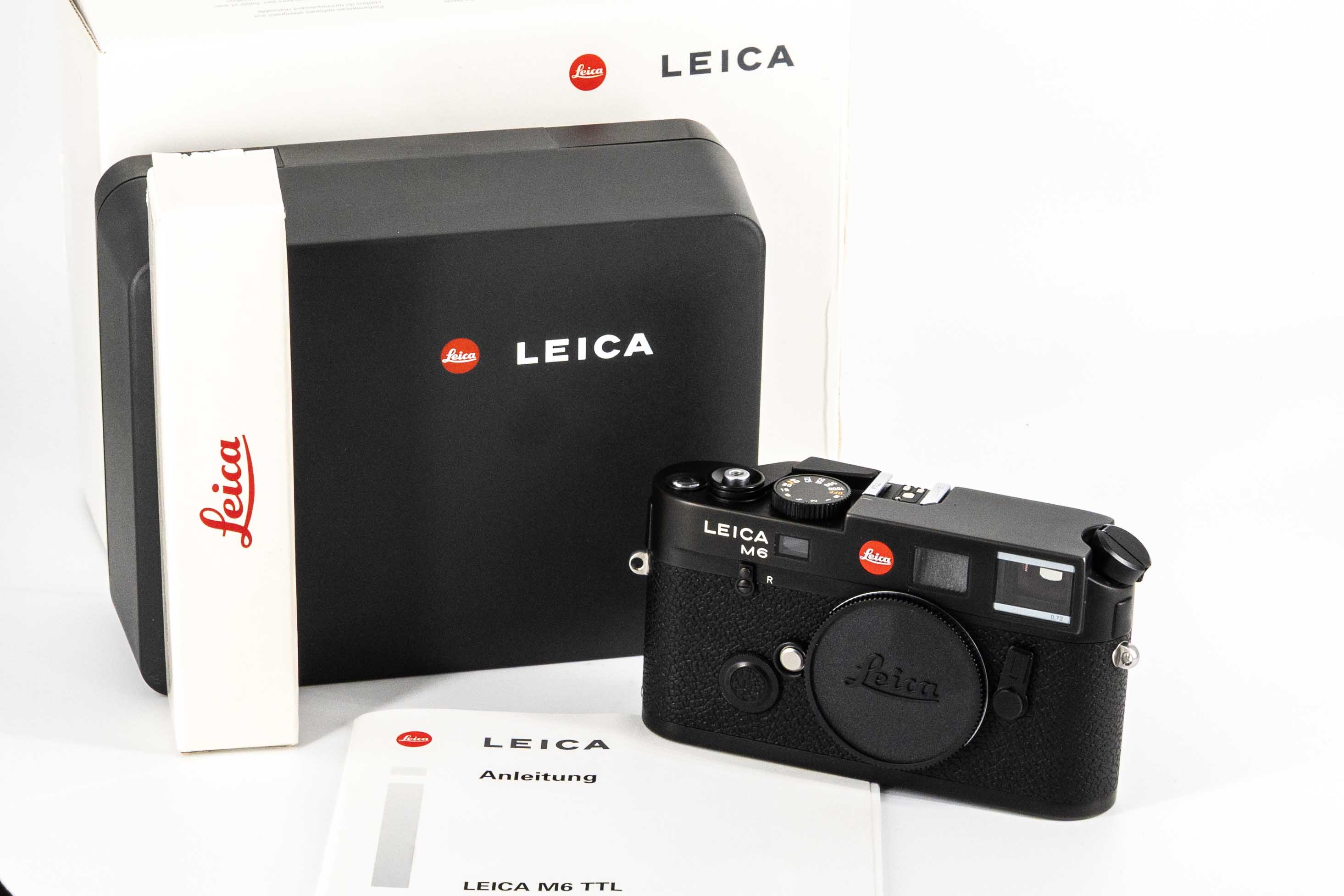 Leica M6 TTL 0.72, black