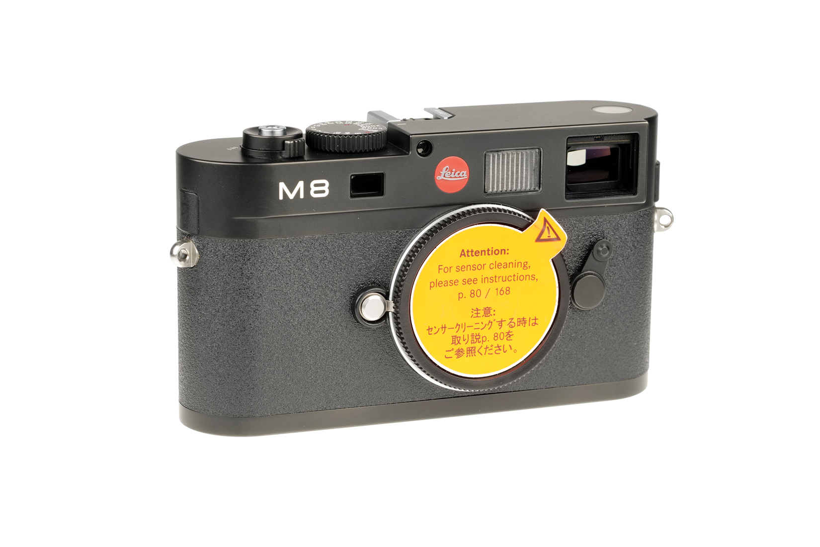 Leica M8, black chrome finish 10701