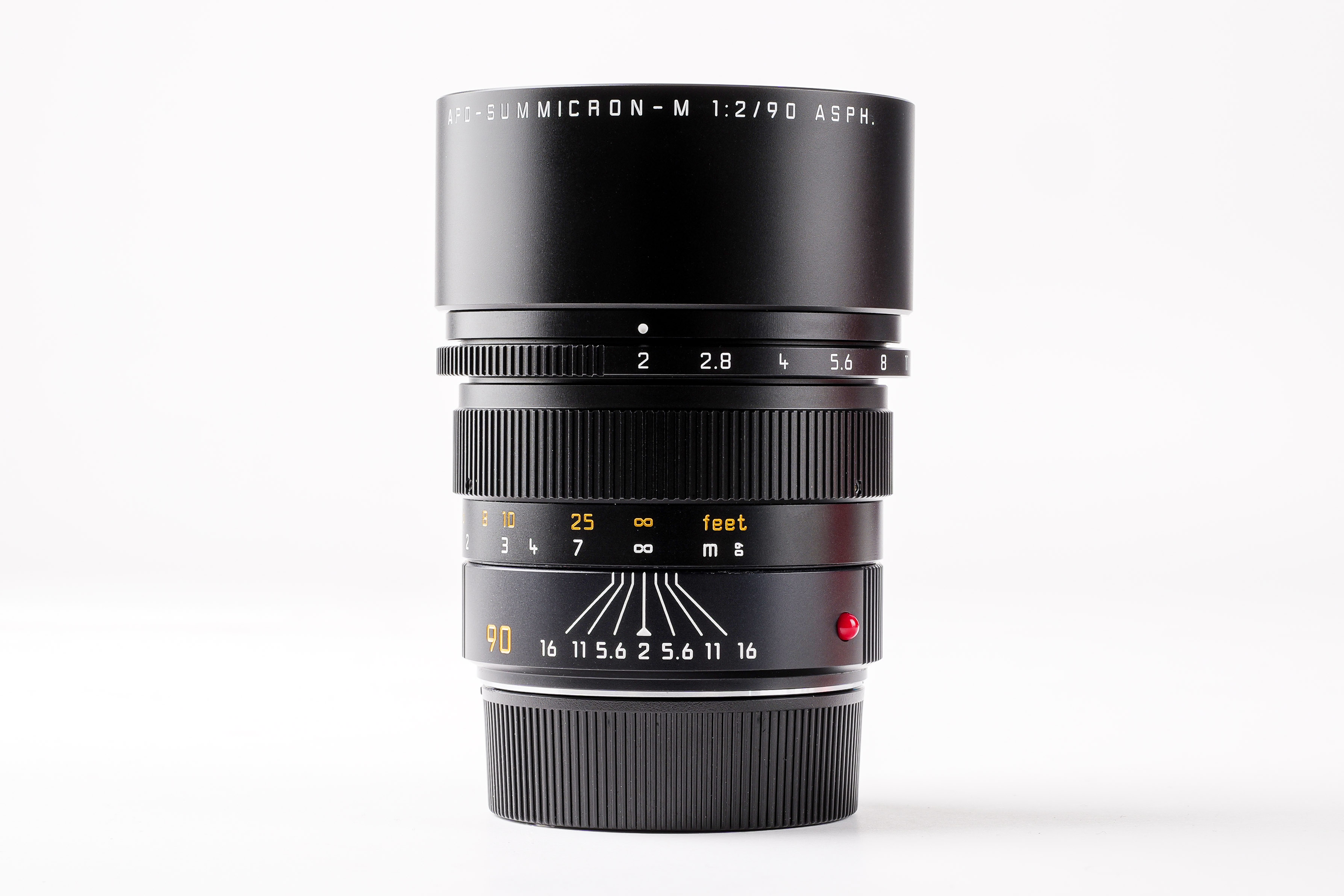 Leica APO-SUMMICRON-M 2/90mm ASPH., schwarz