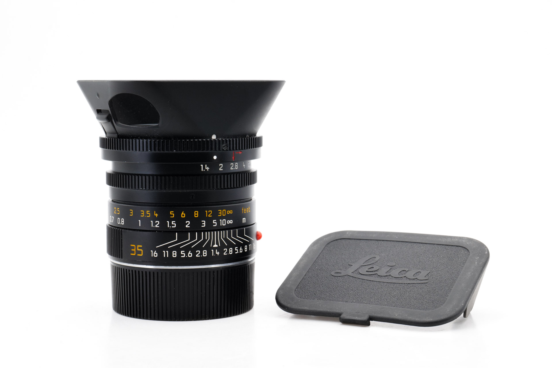 LEICA SUMMILUX-M 1.4/35mm ASPH., black anodised