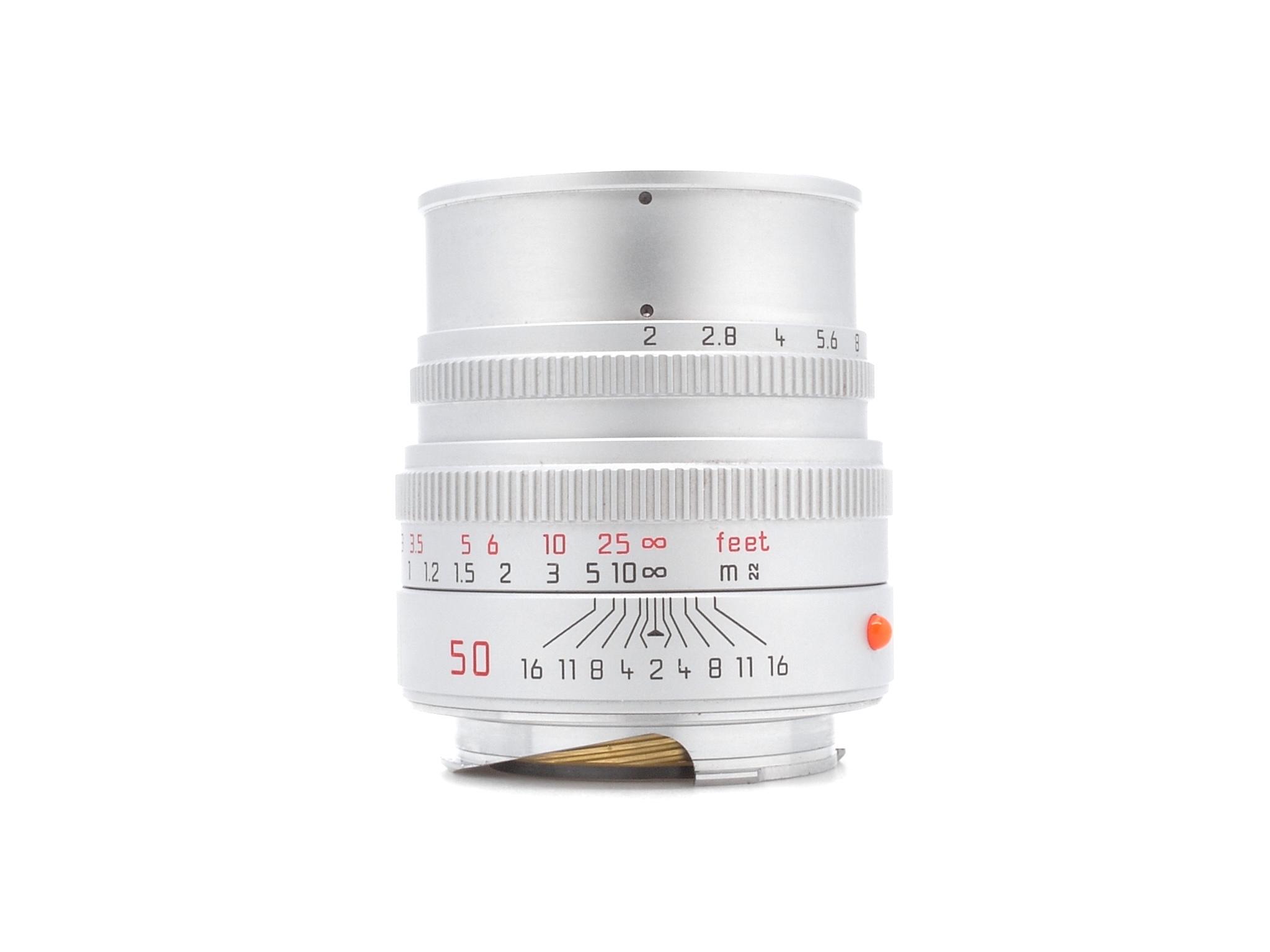 Leica Summicron-M 2.0/50mm silberm verchromt 6Bit