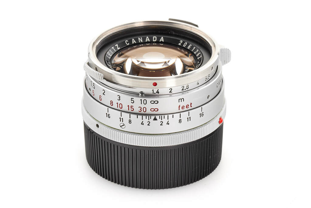 Leica Summilux 1,4/35mm chrome 'steel rim'