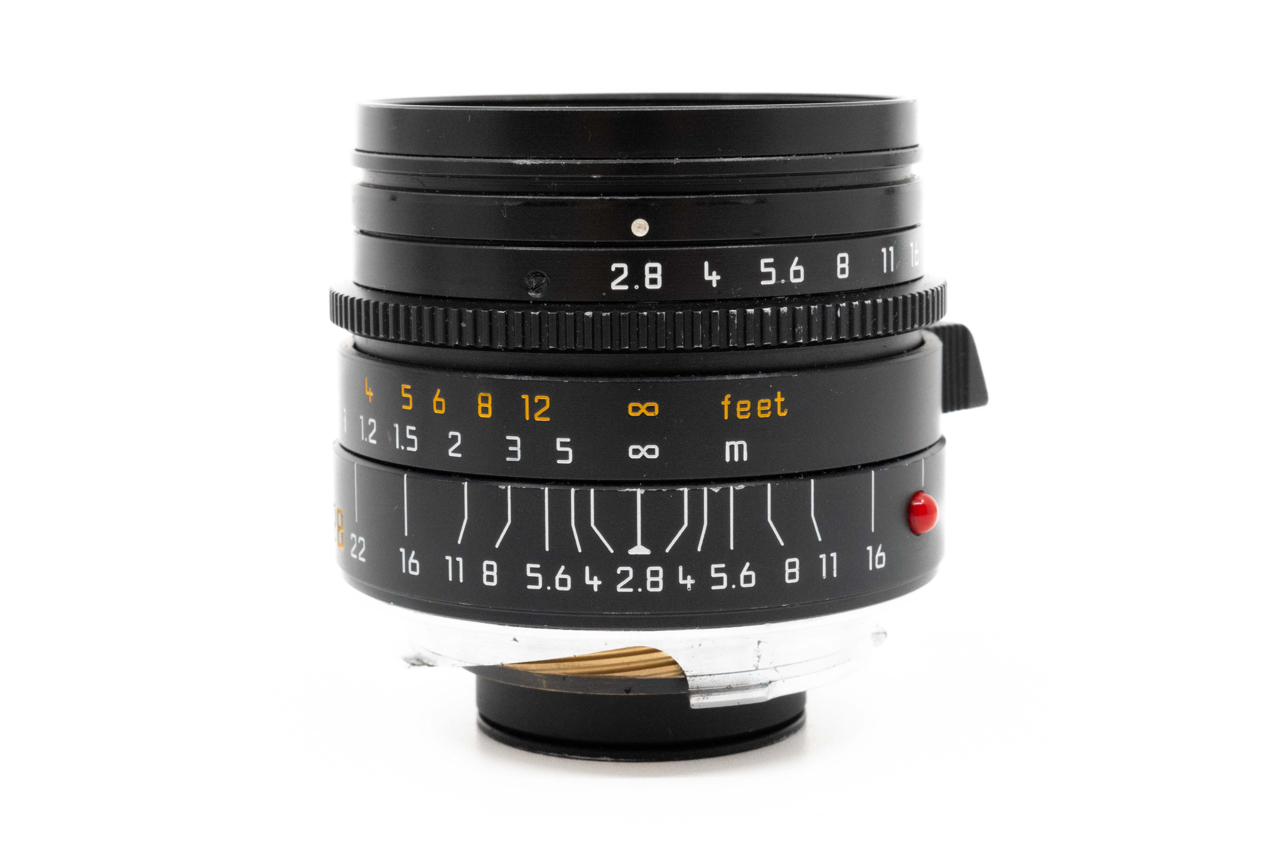 Leica 2.8/28 Elmarit-M Schwarz (11809)