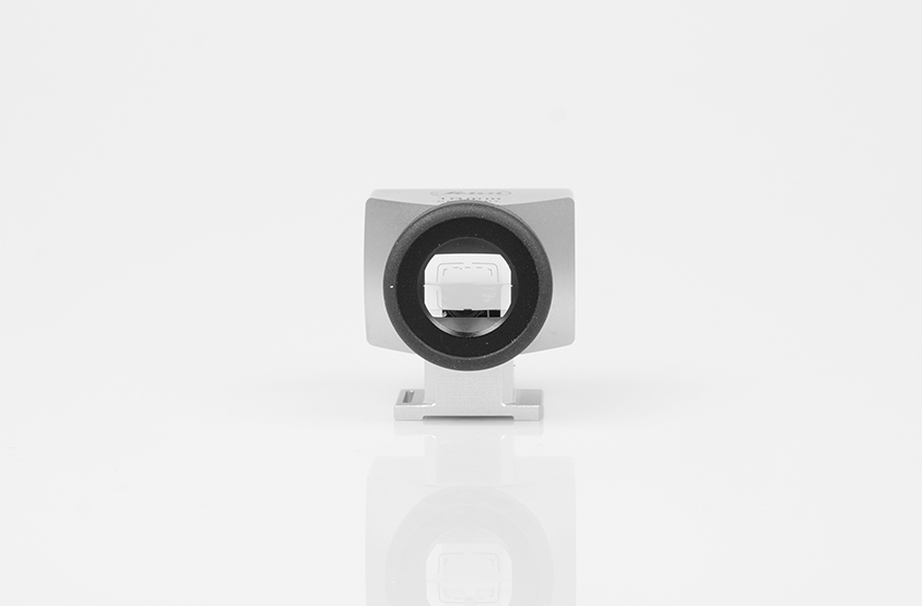 Leica mirror viewfinder M 18mm, silver chrome-plated
