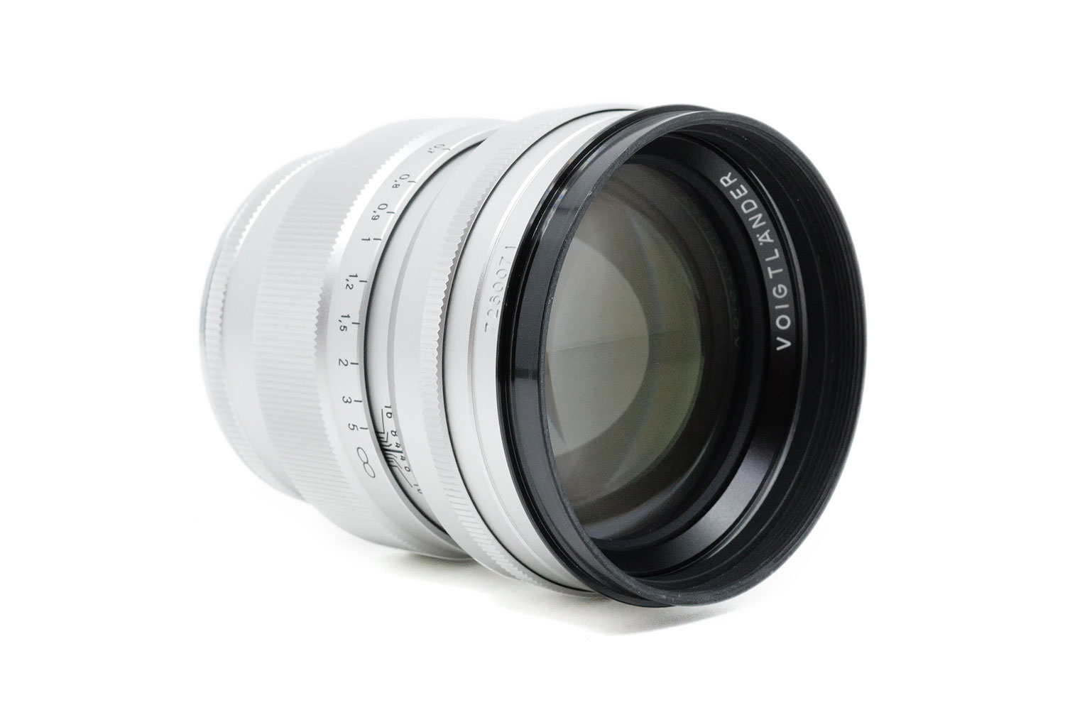 Voigtlander Nokton 1.5/75mm ASPH silver – M-mount