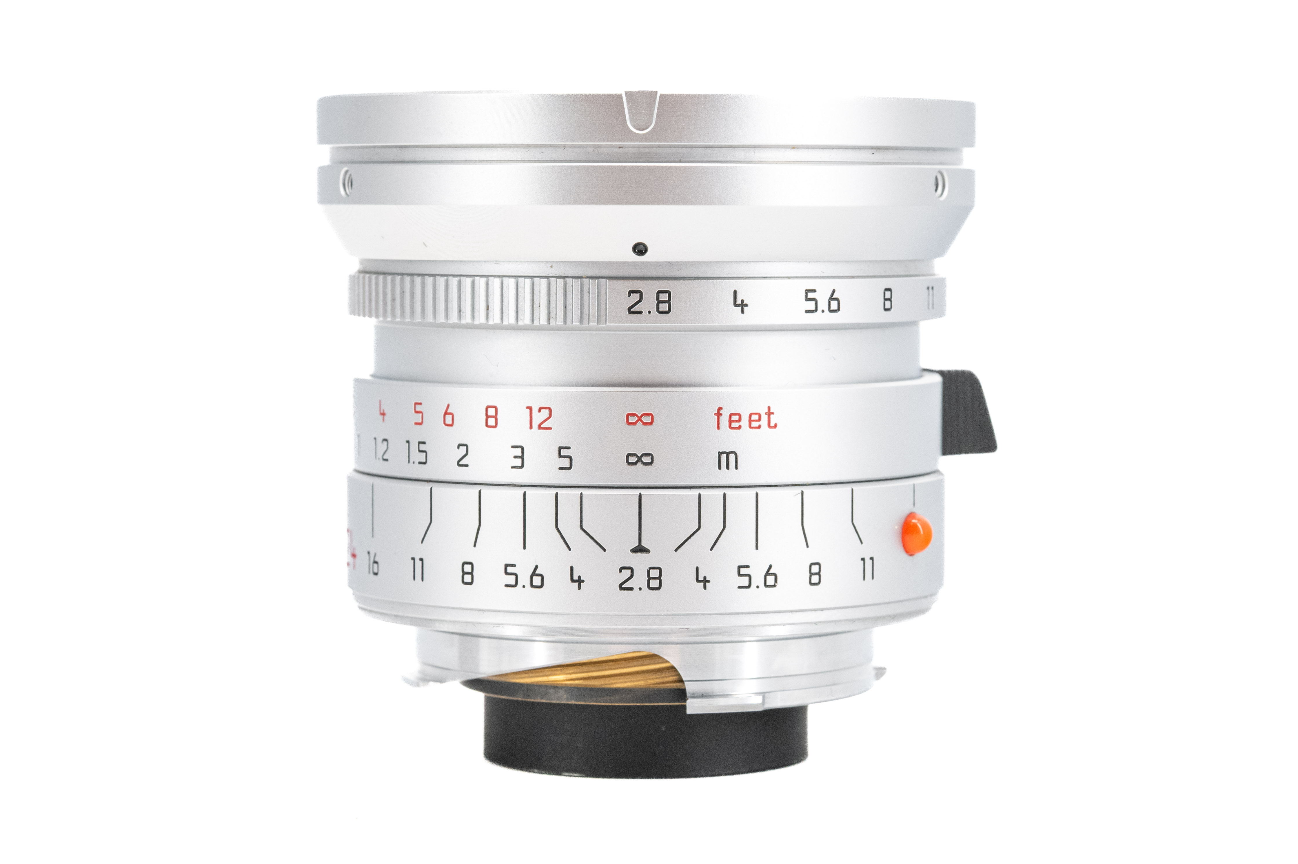 Leica Elmarit-M 24mm f/2.8 ASPH Silver Chrome 11898