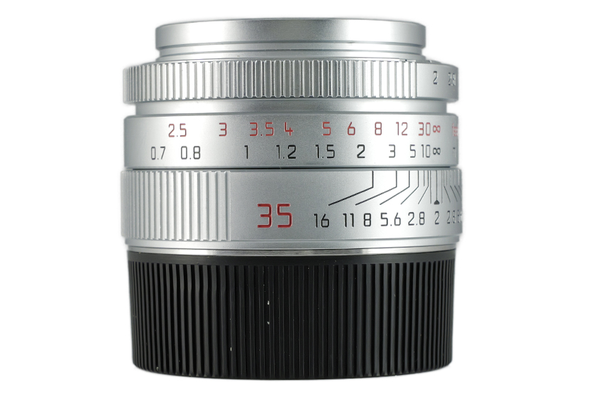 Leica Summicron-M 2/35 mm ASPH. silver chrome-plated 6Bit 11674