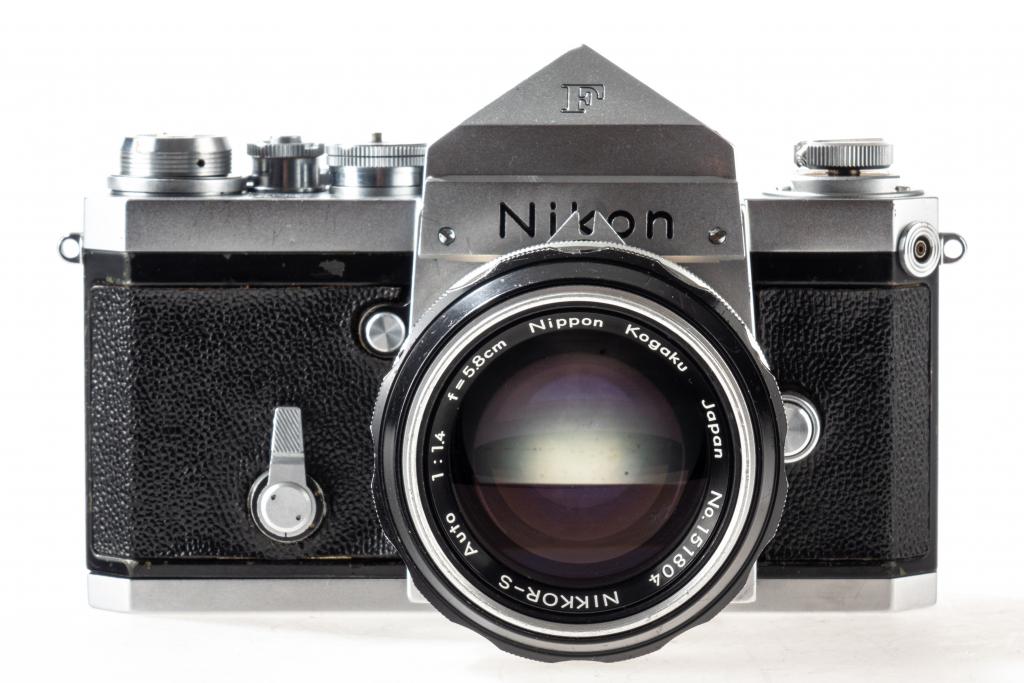 Nikon F Eyelevel chrome set