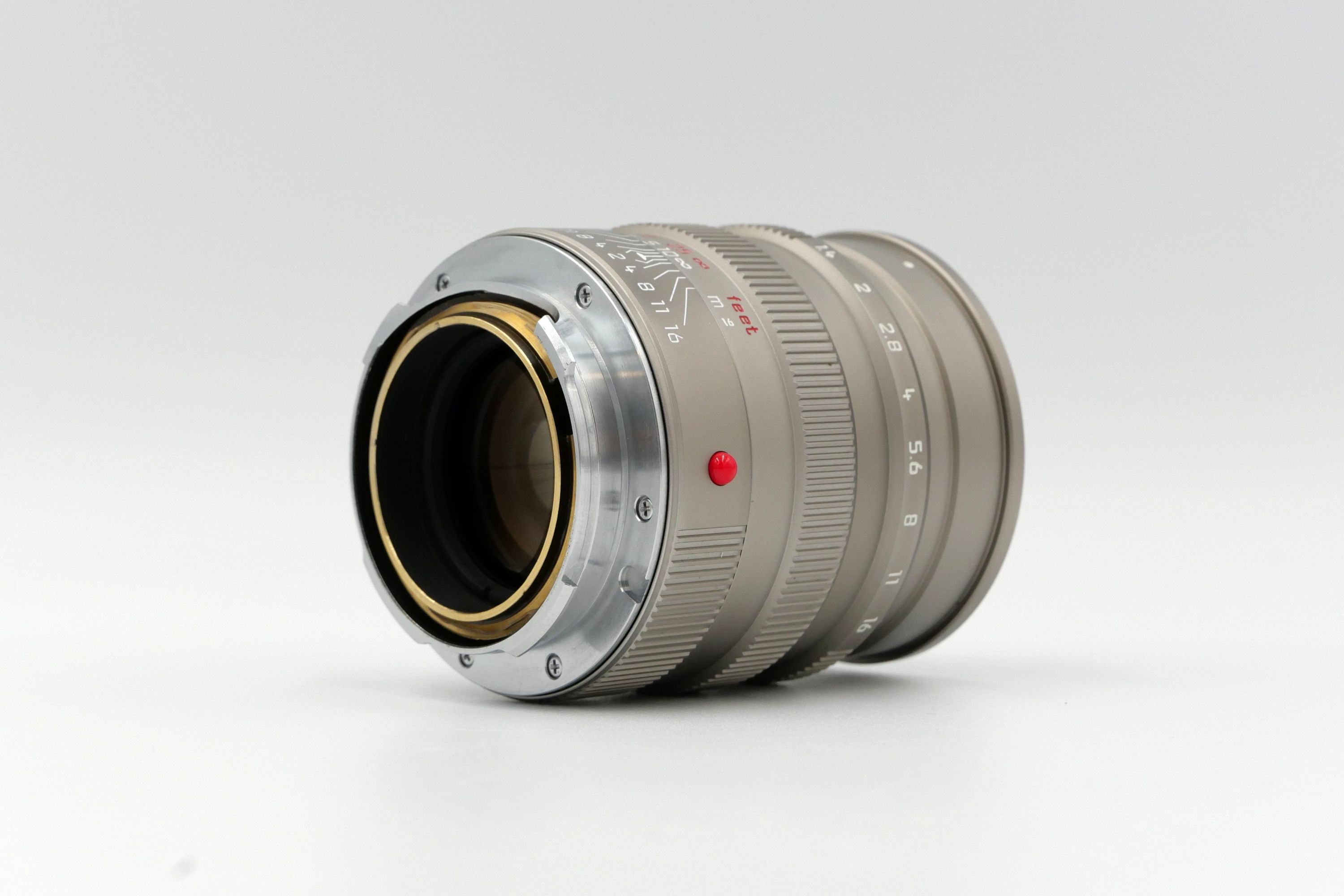 Leica Summilux-M f1.4 50mm, Titanium