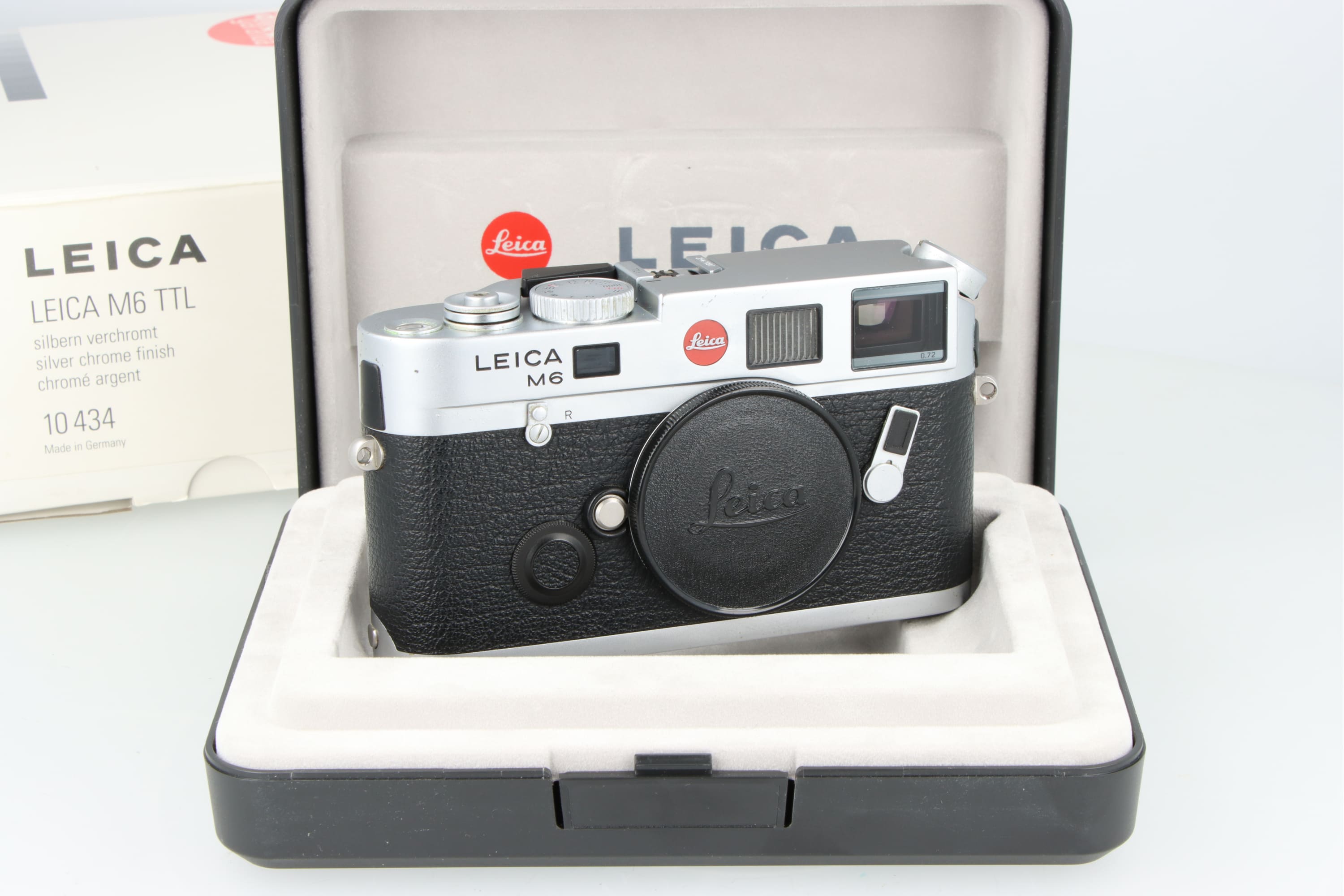 Leica M6 TTL Silver 0.72 (10434)