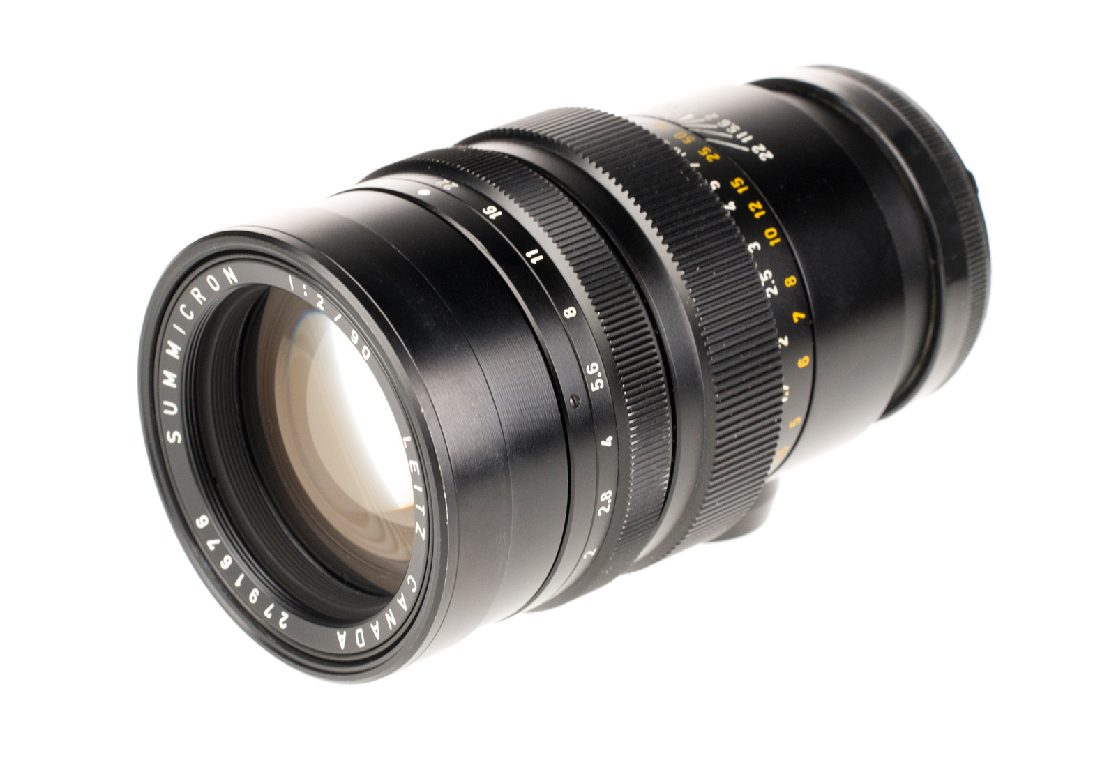 Leica Summicron-M 1:2/90mm, black 11123