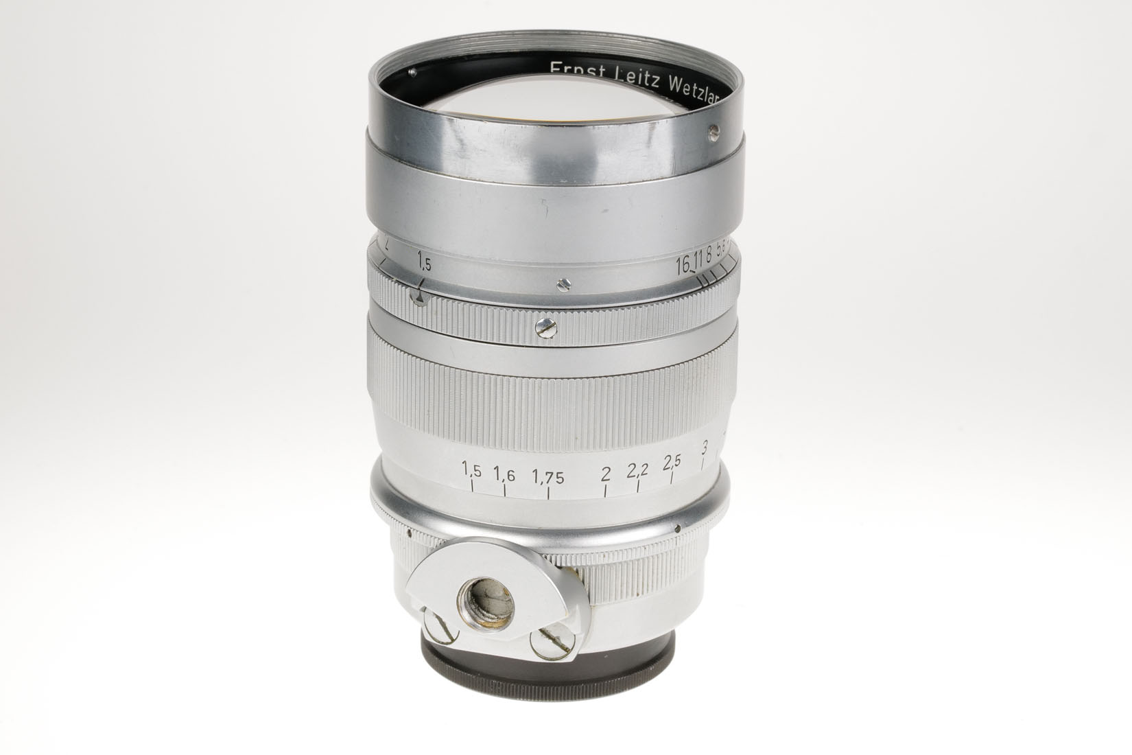 Leica Summarex 1:1,5/8,5cm M39, chrome 