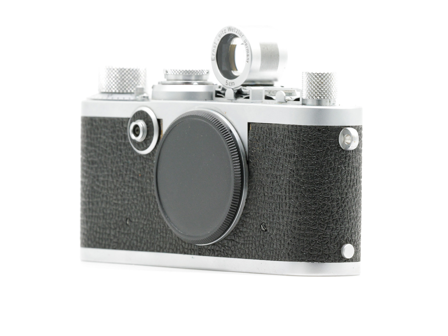 Leica IF chrome + visor