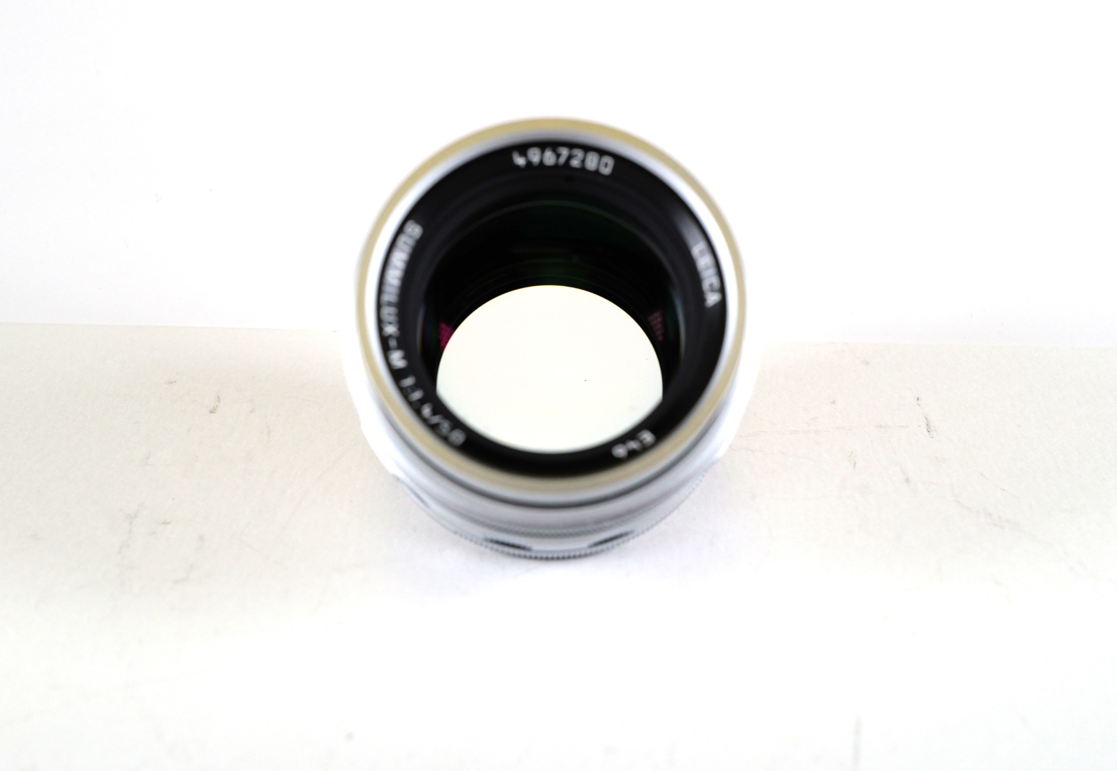 Leica SUMMILUX-M 1:1.4/50 mm, silver chrome-plated