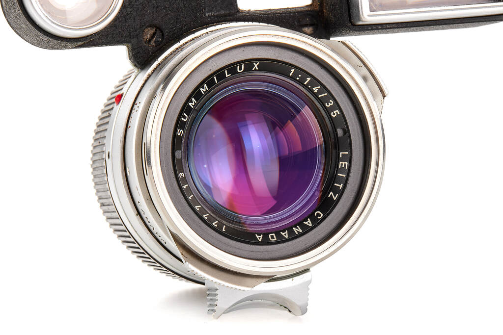 Leica Summilux 1.4/35mm Steel Rim chrome M3