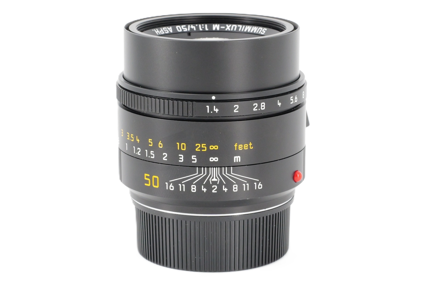 Summilux-M 1:1.4/50 ASPH., black anodised,11728
