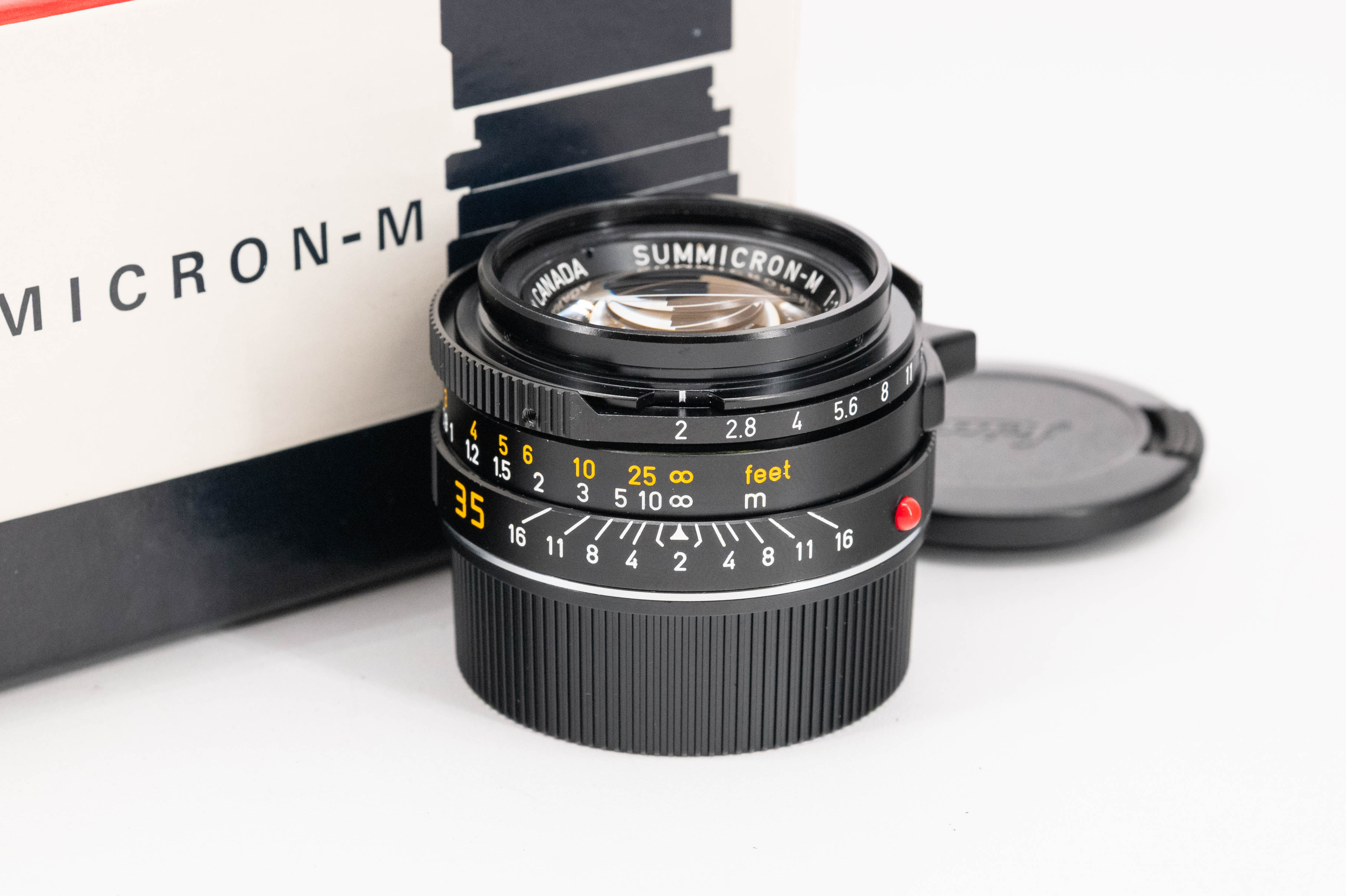 Leica Summicron-M 35 mm f/2 V4 nero 11310