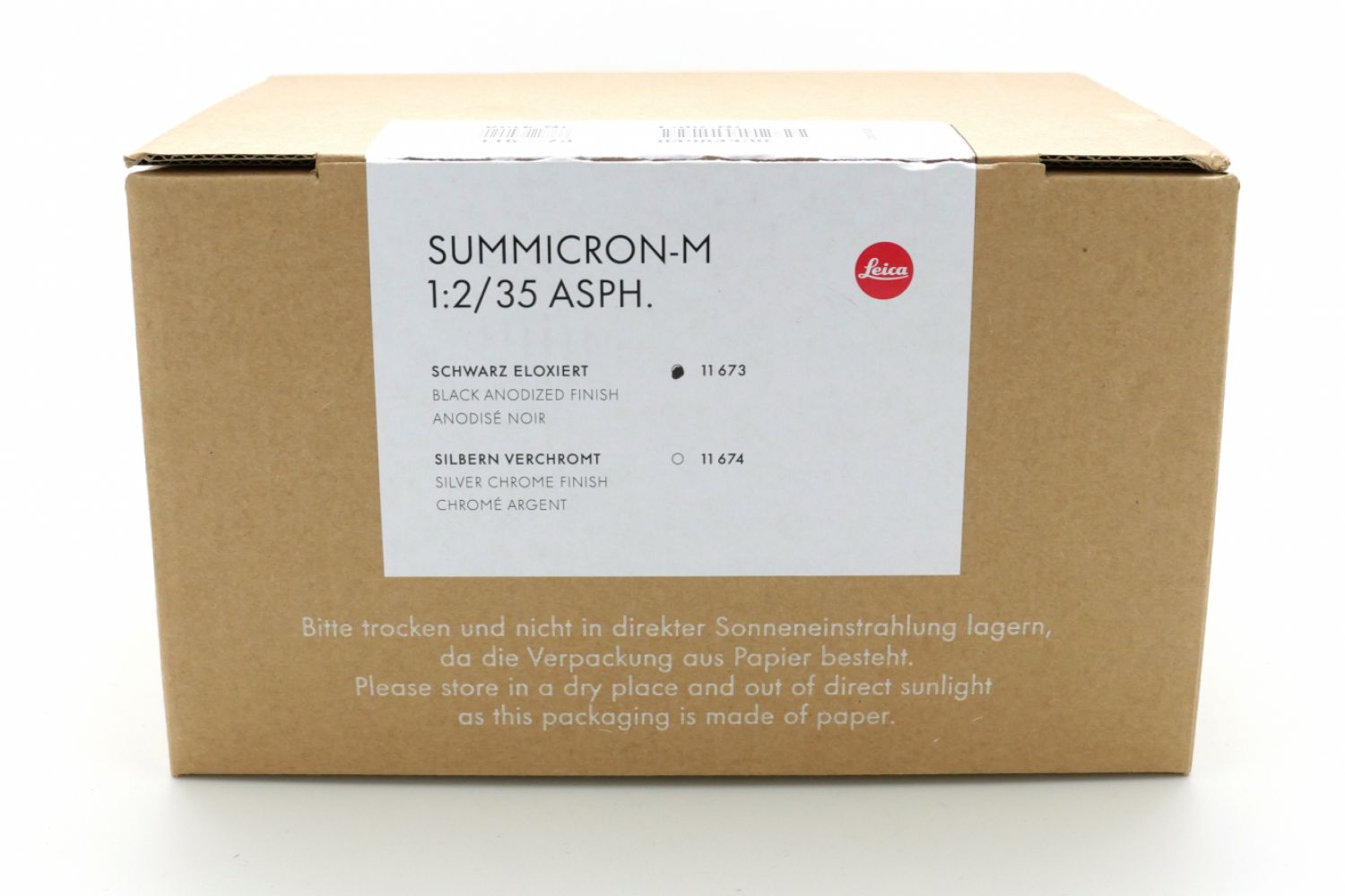 Leica SUMMICRON-M 2/35mm ASPH, Black (11673)