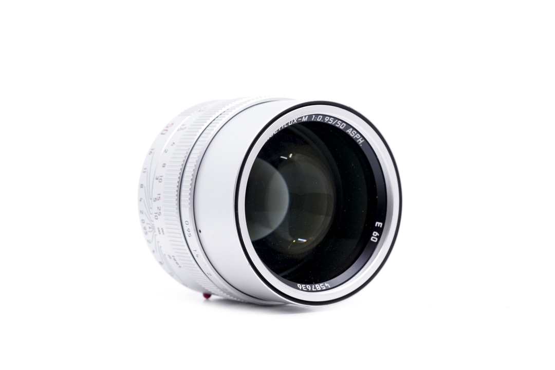 Leica Noctilux-M 0.95/50mm ASPH., silver