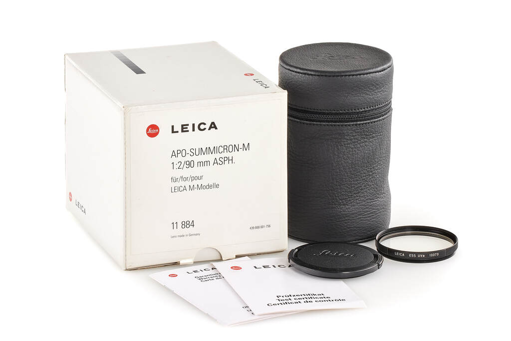 Leica Apo-Summicron-M 11884 2/90mm ASPH. black