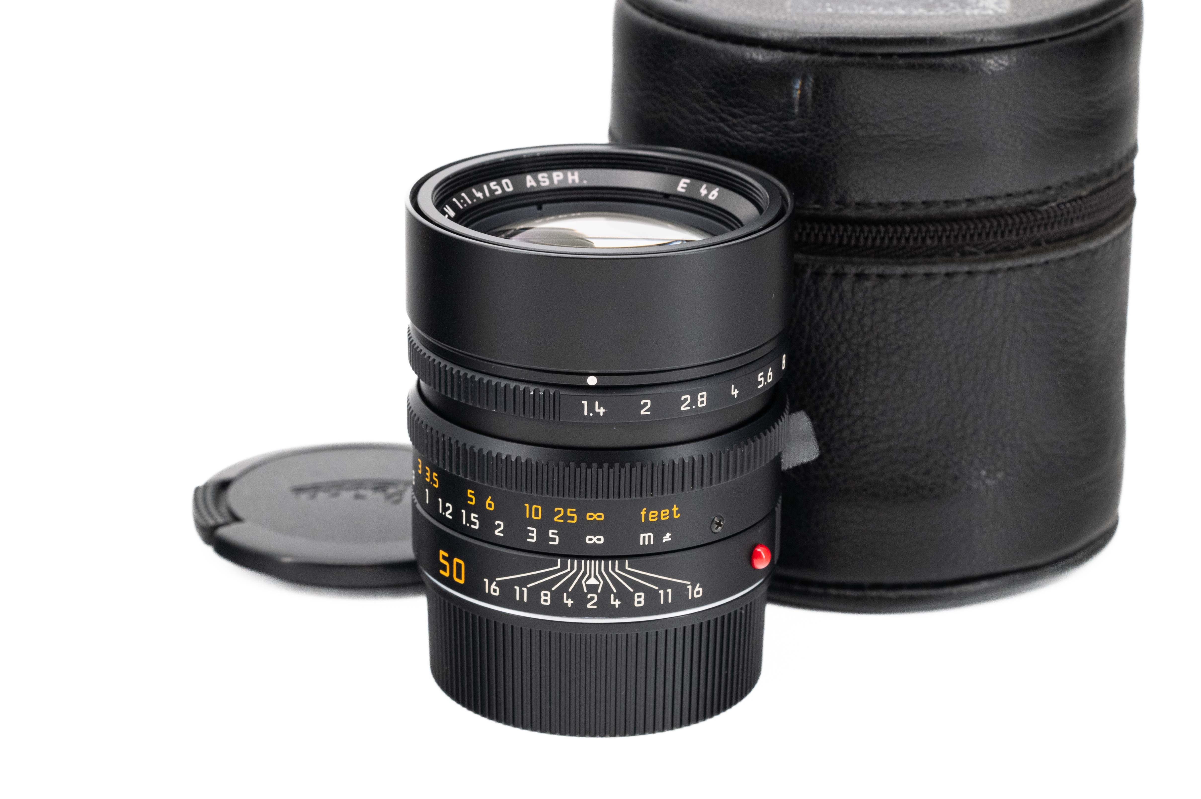 Leica Summilux-M 50mm f/1.4 ASPH Black Anodised 11891