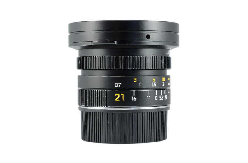 LEICA ELMARIT-M 1:2.8/21, black anodized E60 11134