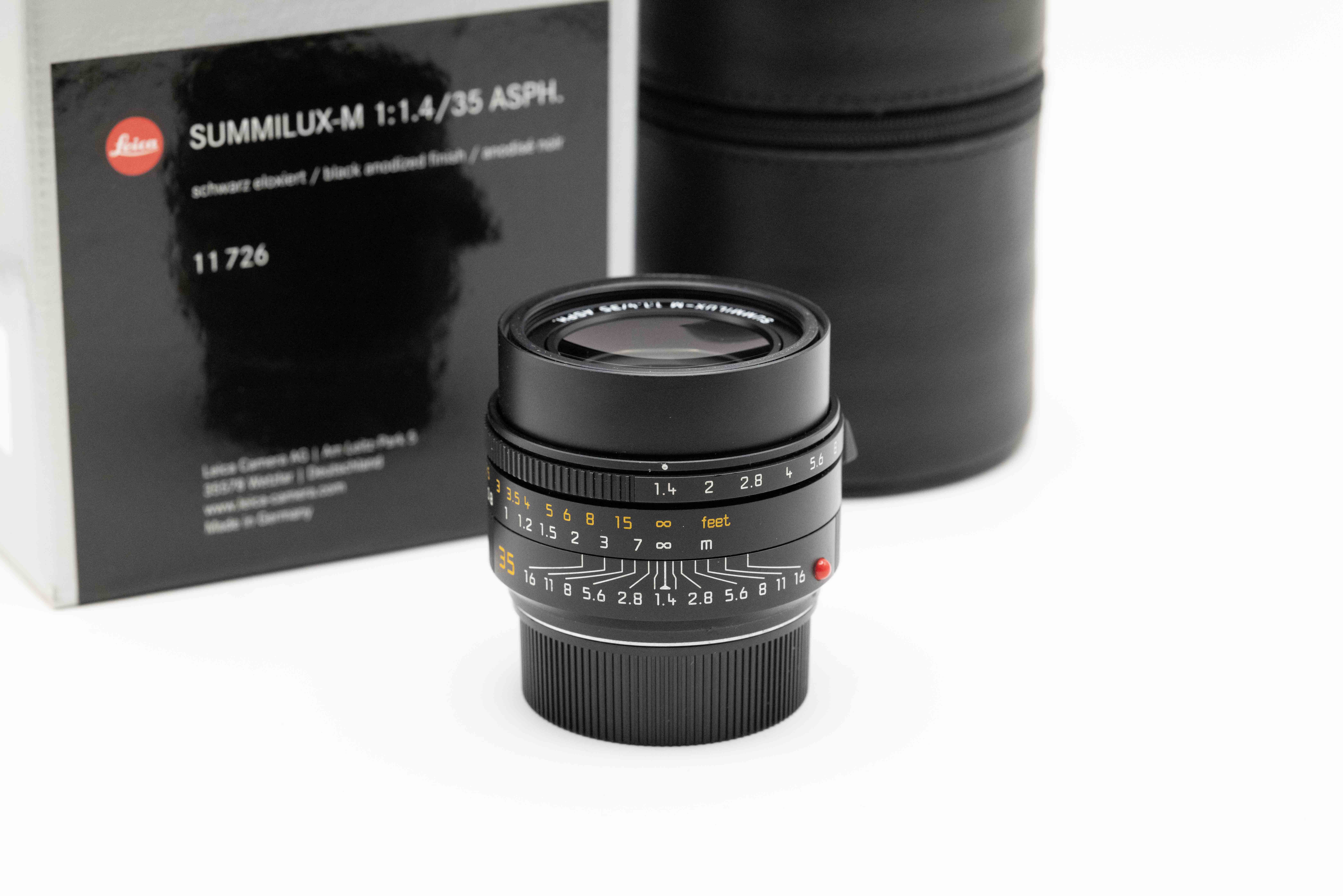 SUMMILUX-M 1:1.4/35 ASPH., schw.elox.