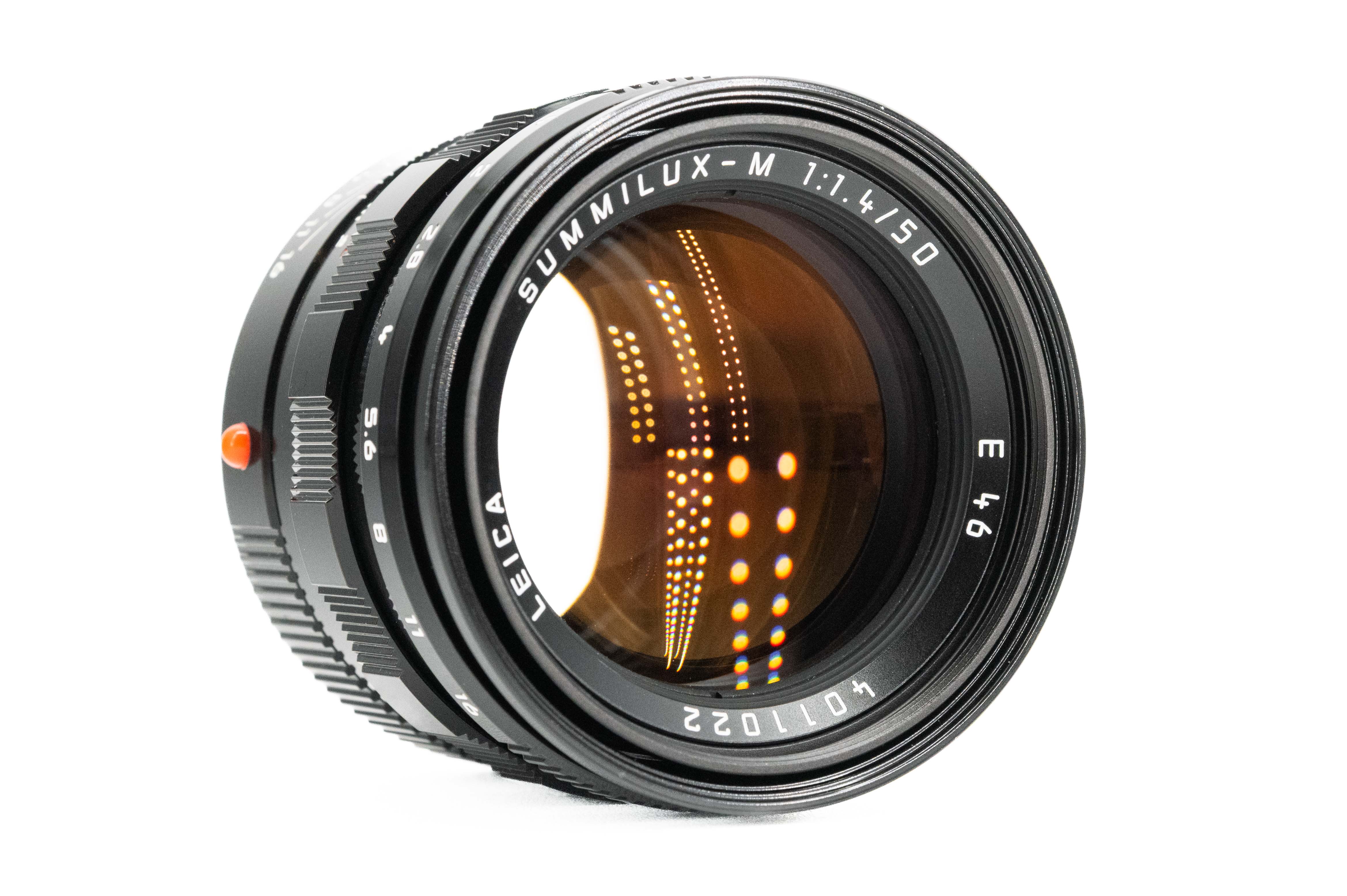 Leica Summilux-M 50mm f/1.4 Pre-ASPH Millennium Black Paint 11623