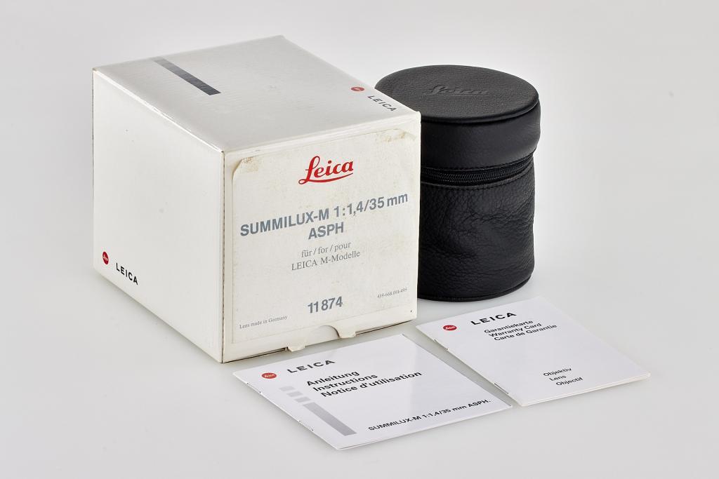 Leica Summilux-M 11874 1,4/35mm Asph. black