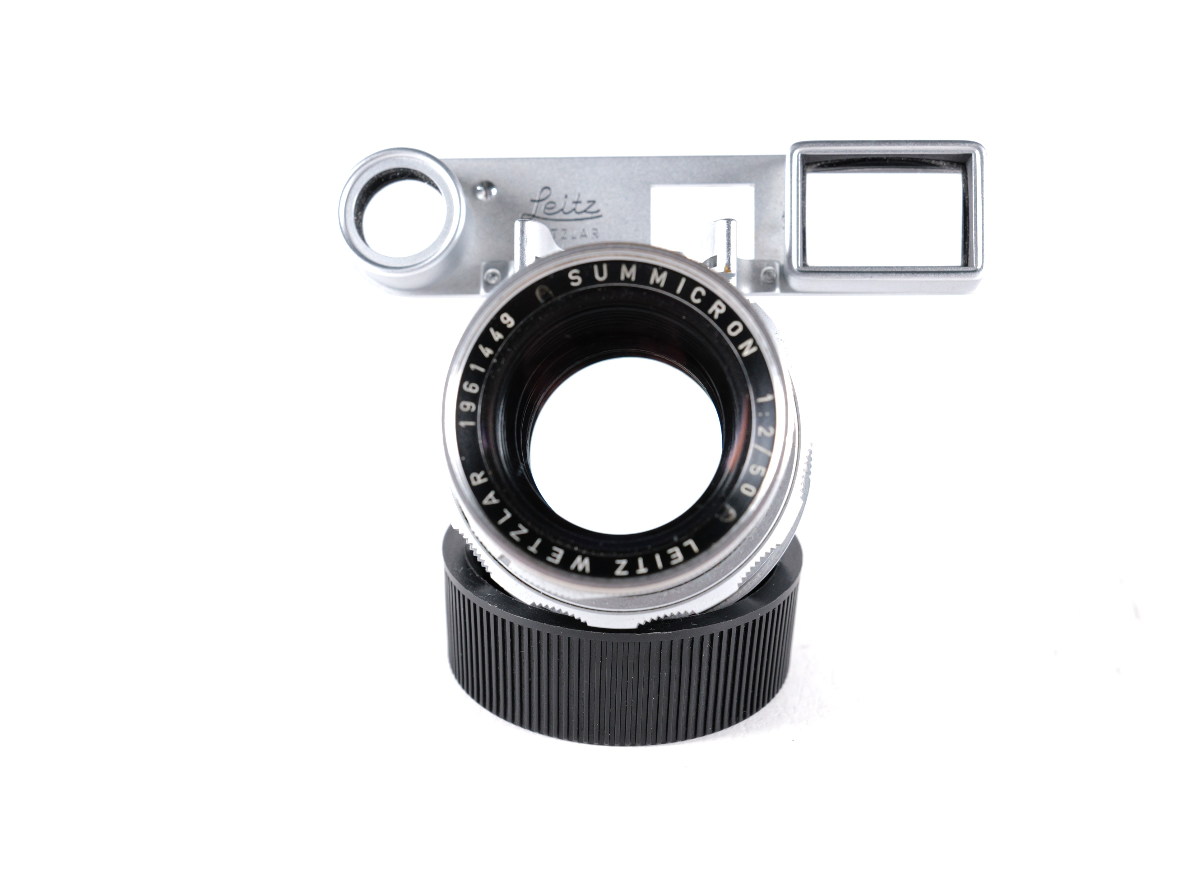 Leitz Summicron-M 2/50 mm mit Suchervorsatz