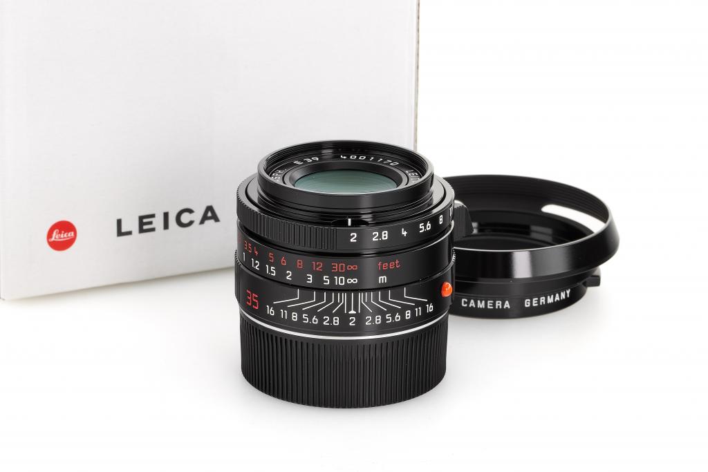 Leica Summicron-M 11611 2/35mm ASPH. black paint "Millennium"