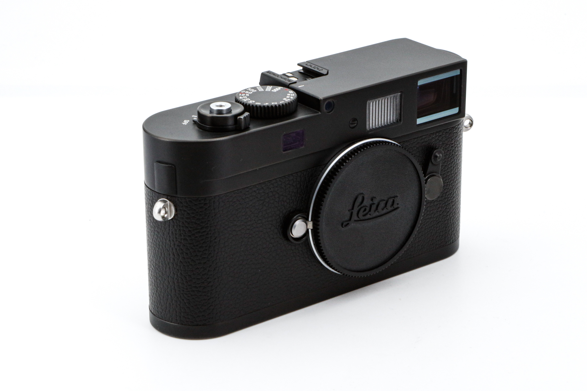 Leica M Monochrom, Schwarz Chrom mit Originalverpackung. (2670 Auslösungen)
