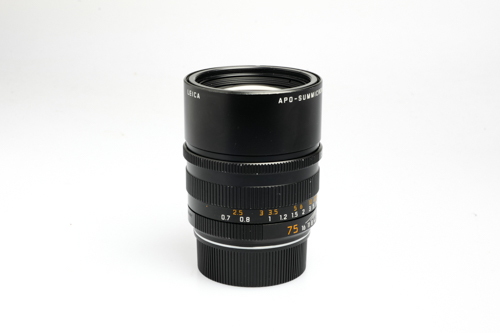Leica APO-SUMMICRON-M 2/75 ASPH., schwarz