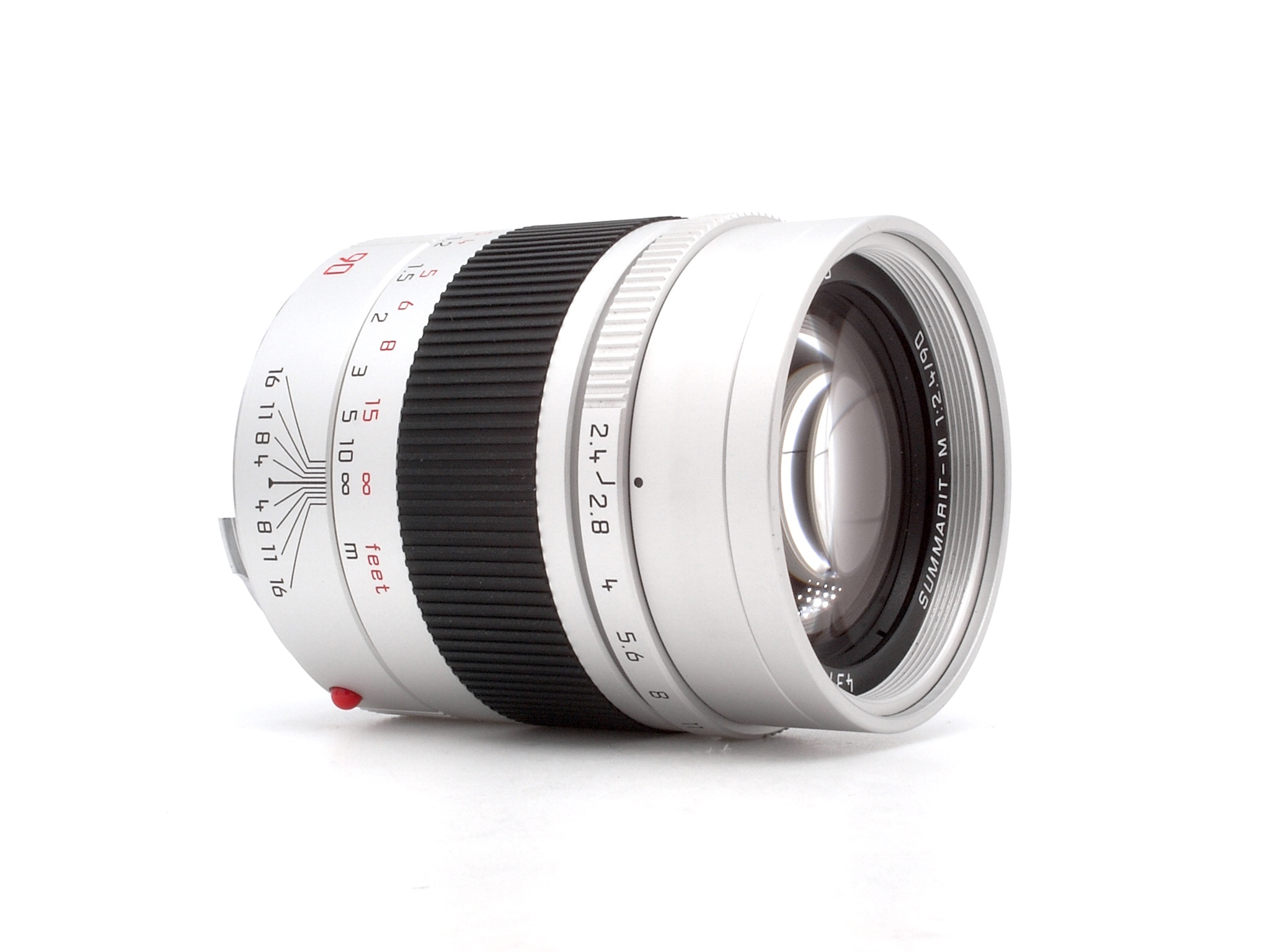 Leica Summarit-M 2.4/90mm silver 6Bit