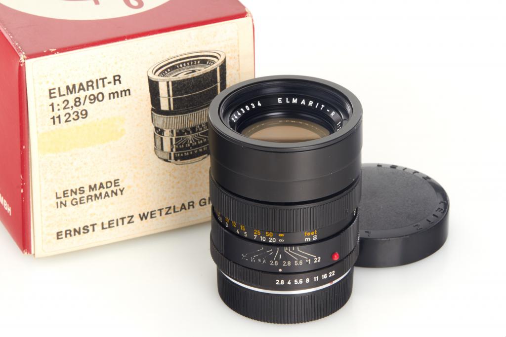 Leica Elmarit-R 11239 2,8/90mm 1.Model