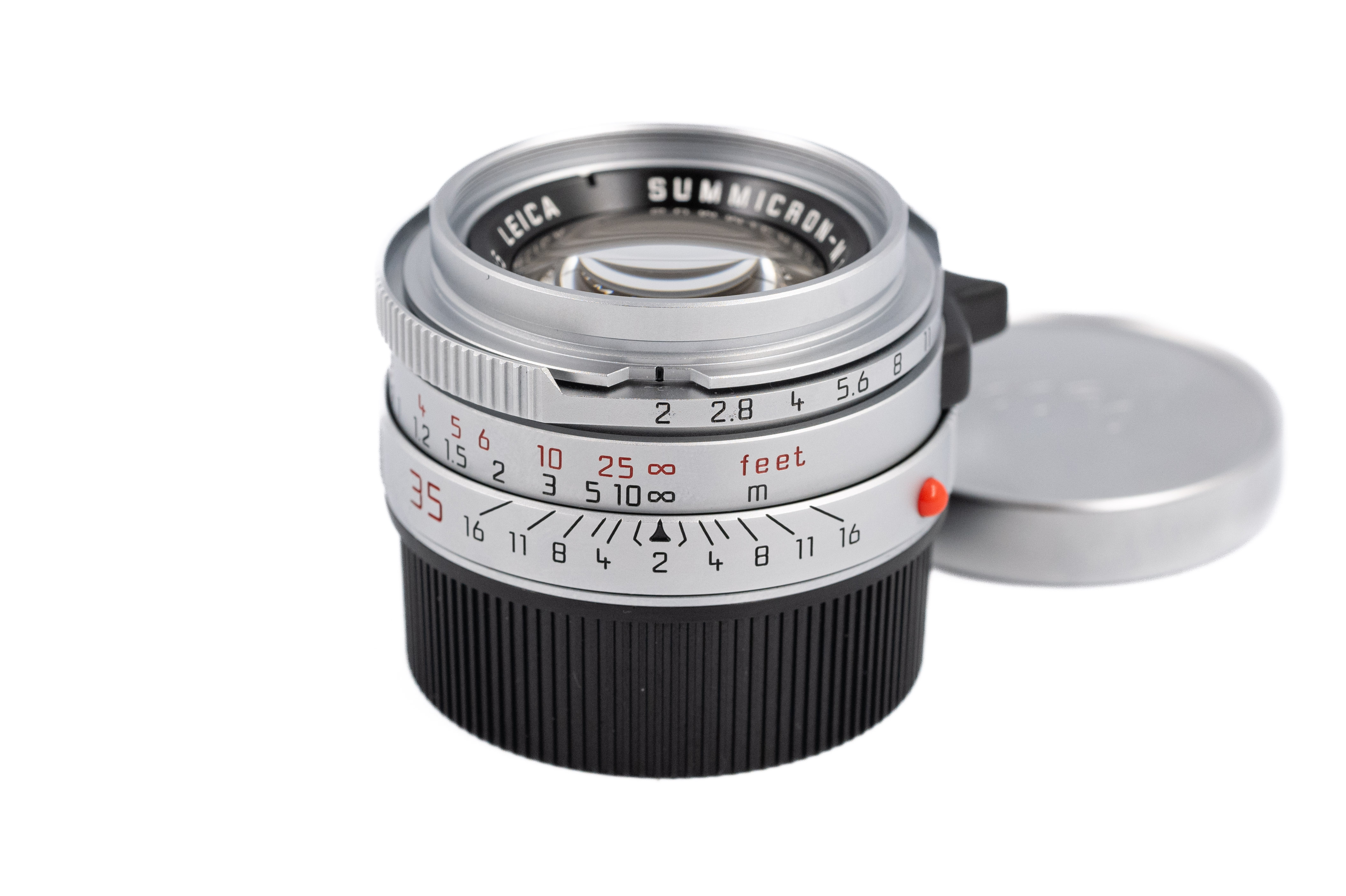Leica Summicron-M 35mm f/2 V4 Silver Chrome 11311