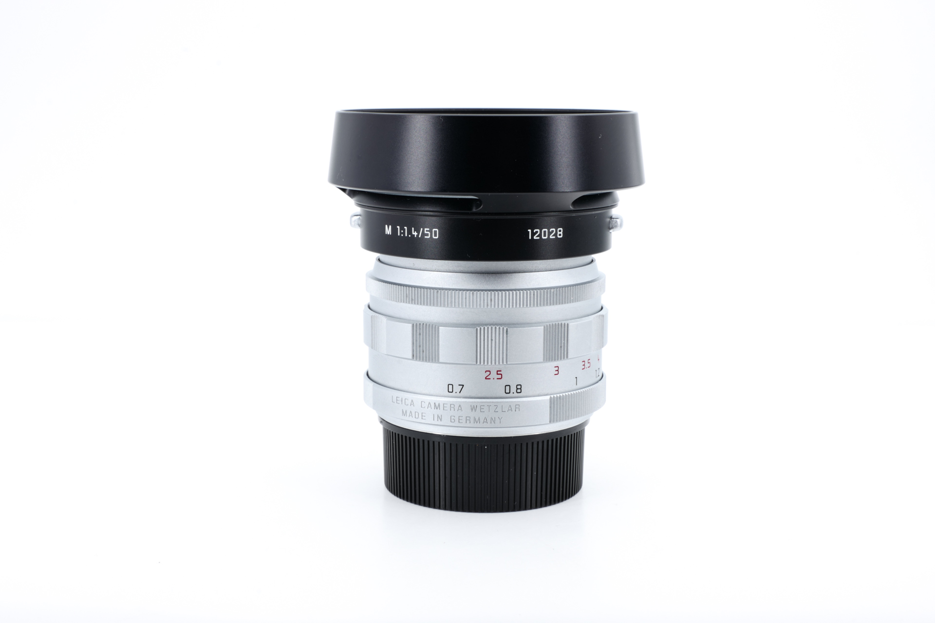 LEICA Summilux-M 1.4/50mm silver chrome-plated