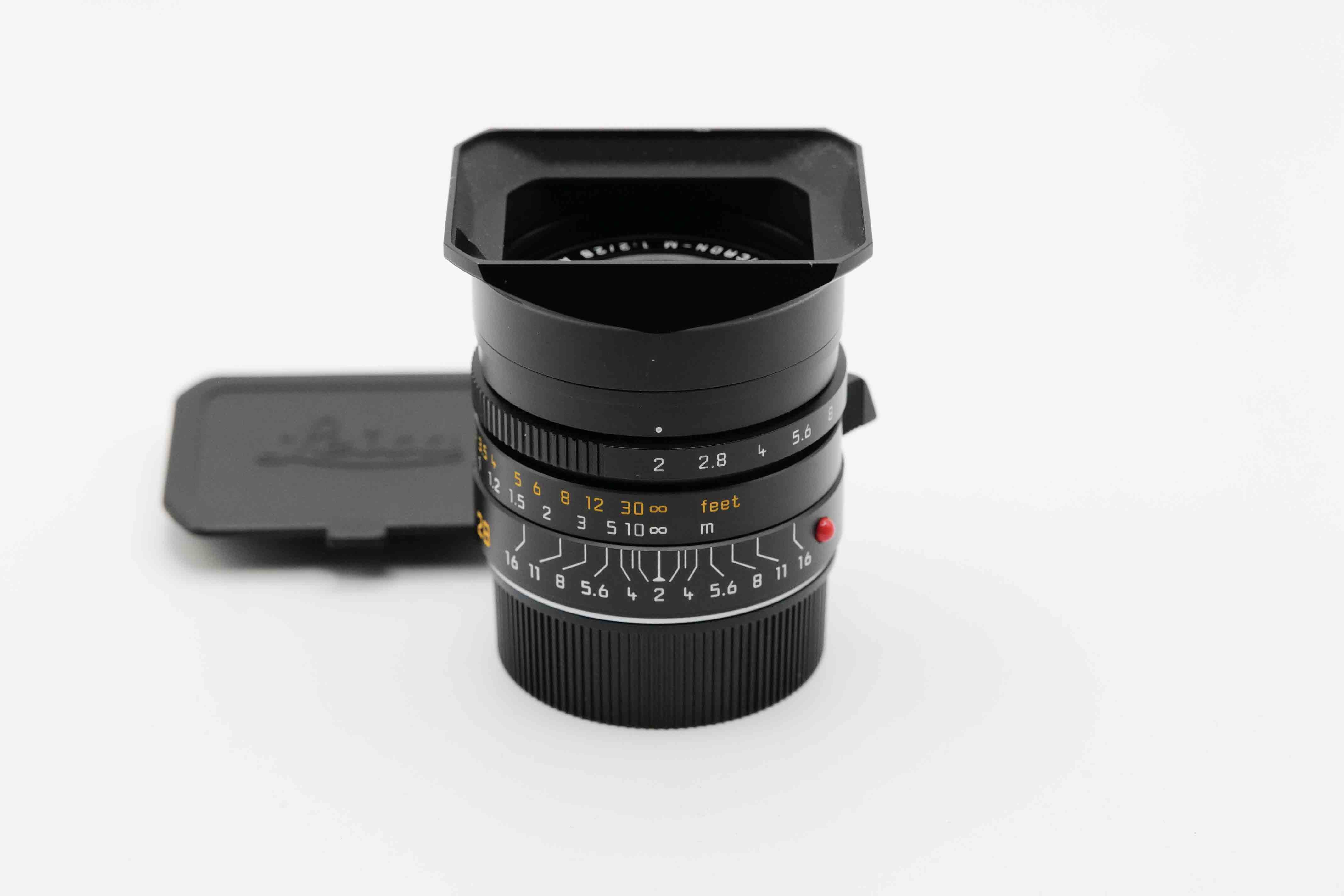 SUMMICRON-M 2/28mm ASPH.,black elox.