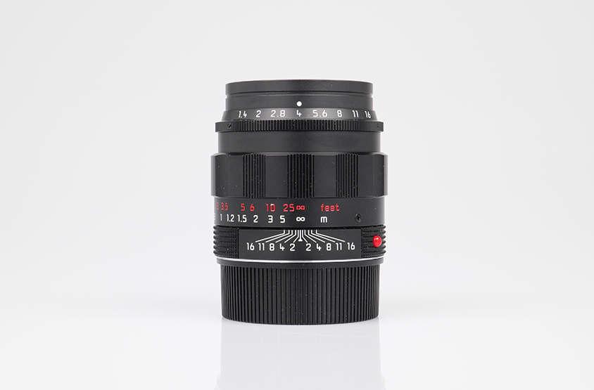 LEICA SUMMILUX-M 1,4/50mm ASPH. black chrome finished LEICA SUMMILUX-M 1,4/50mm ASPH. black chrome finished