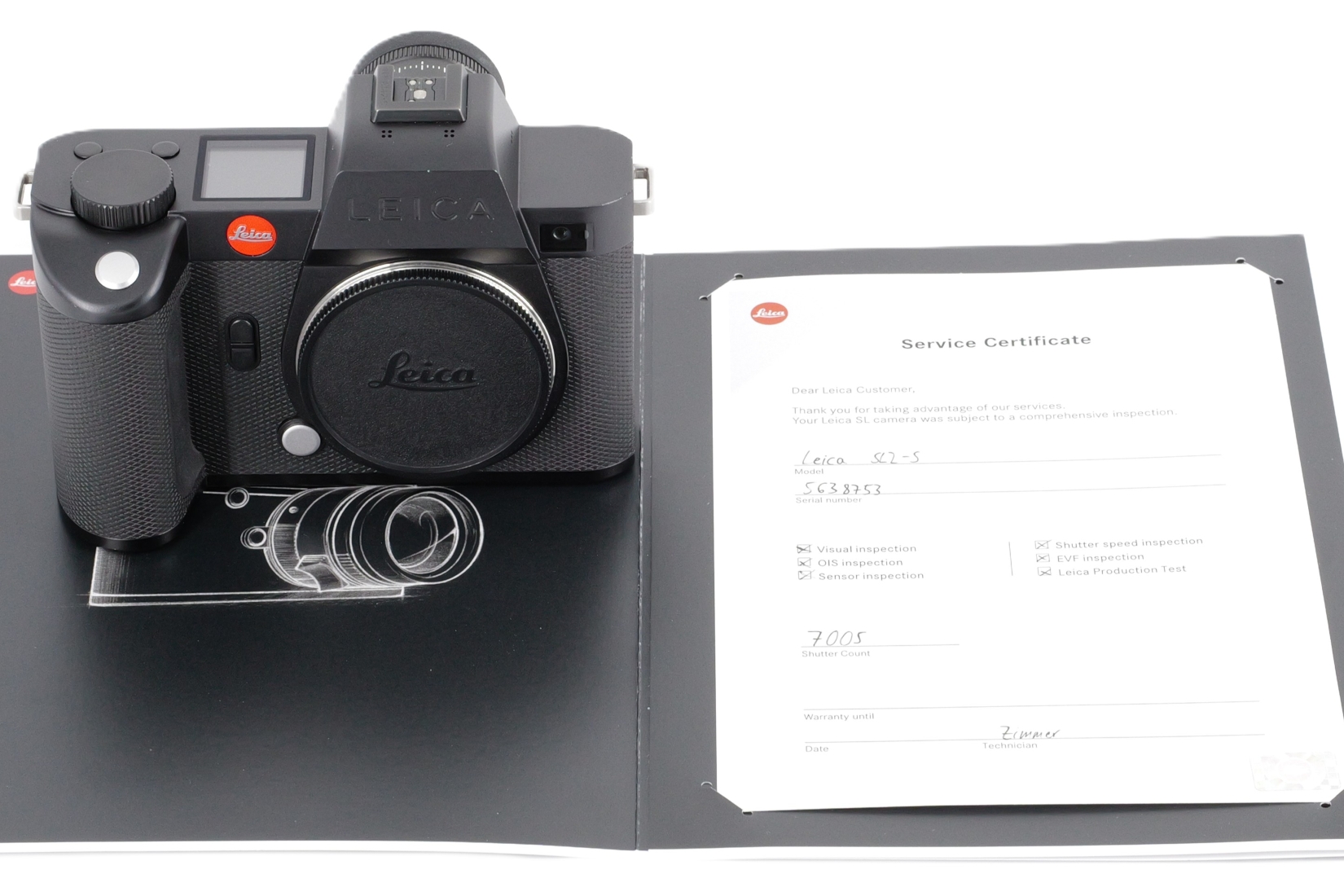 Leica SL2-S, black, 10880