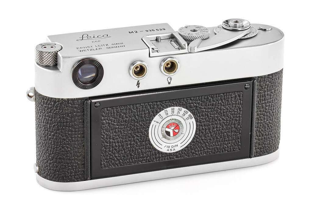 Leica M2 chrome button rewind outfit