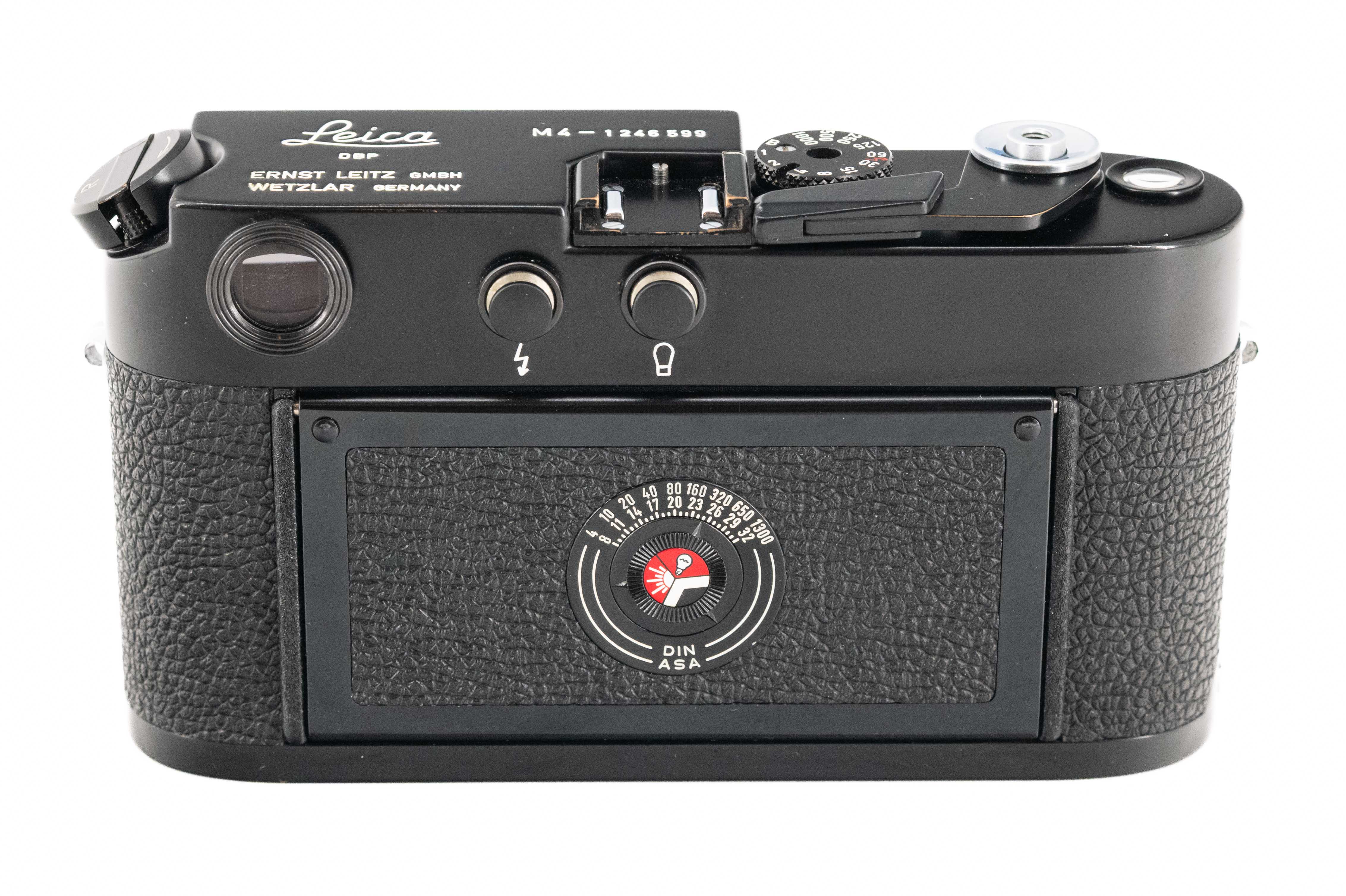 Leica M4 Black Paint Outfit