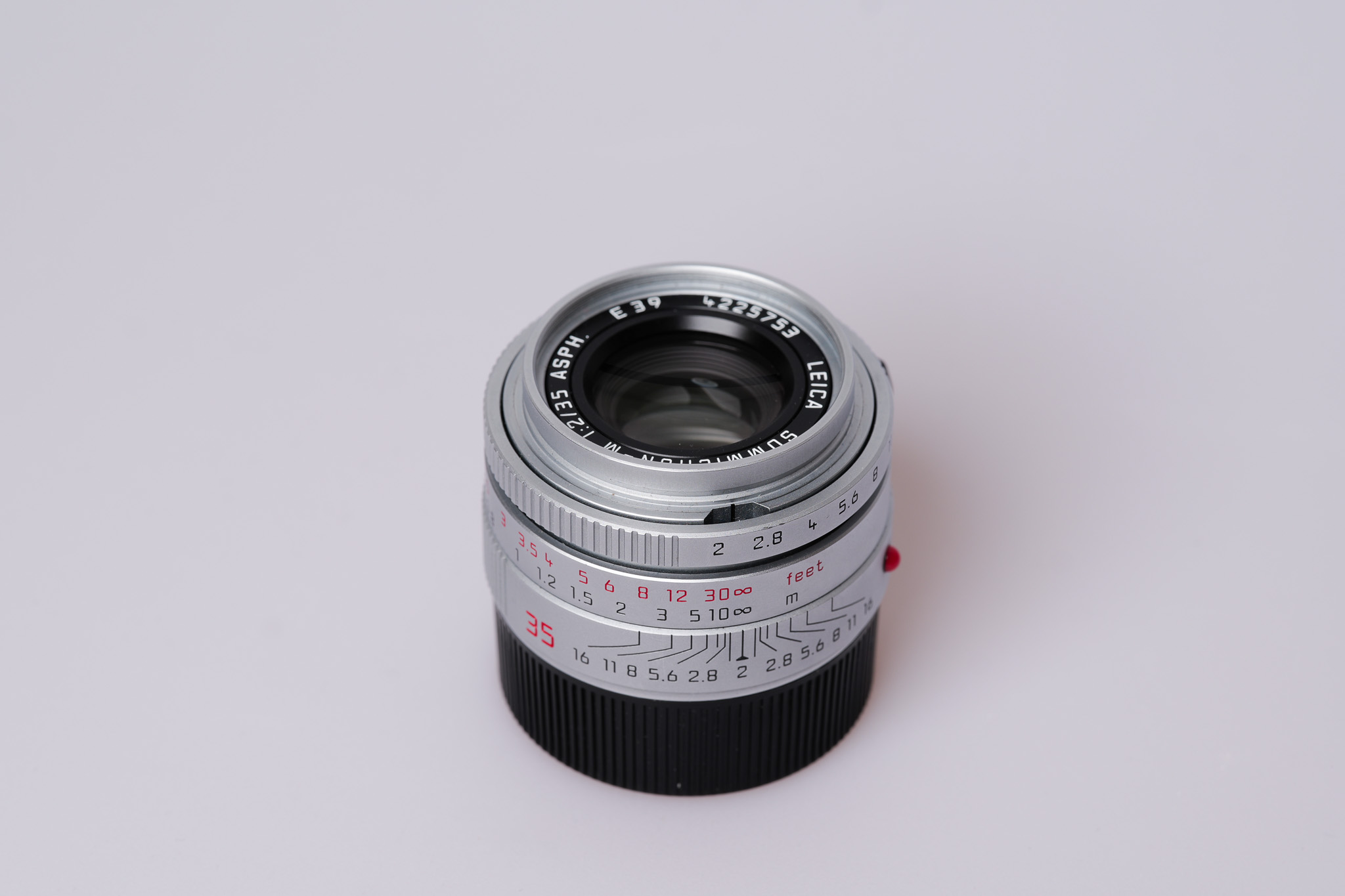 Leica SUMMICRON-M 2/35 mm ASPH., silbern