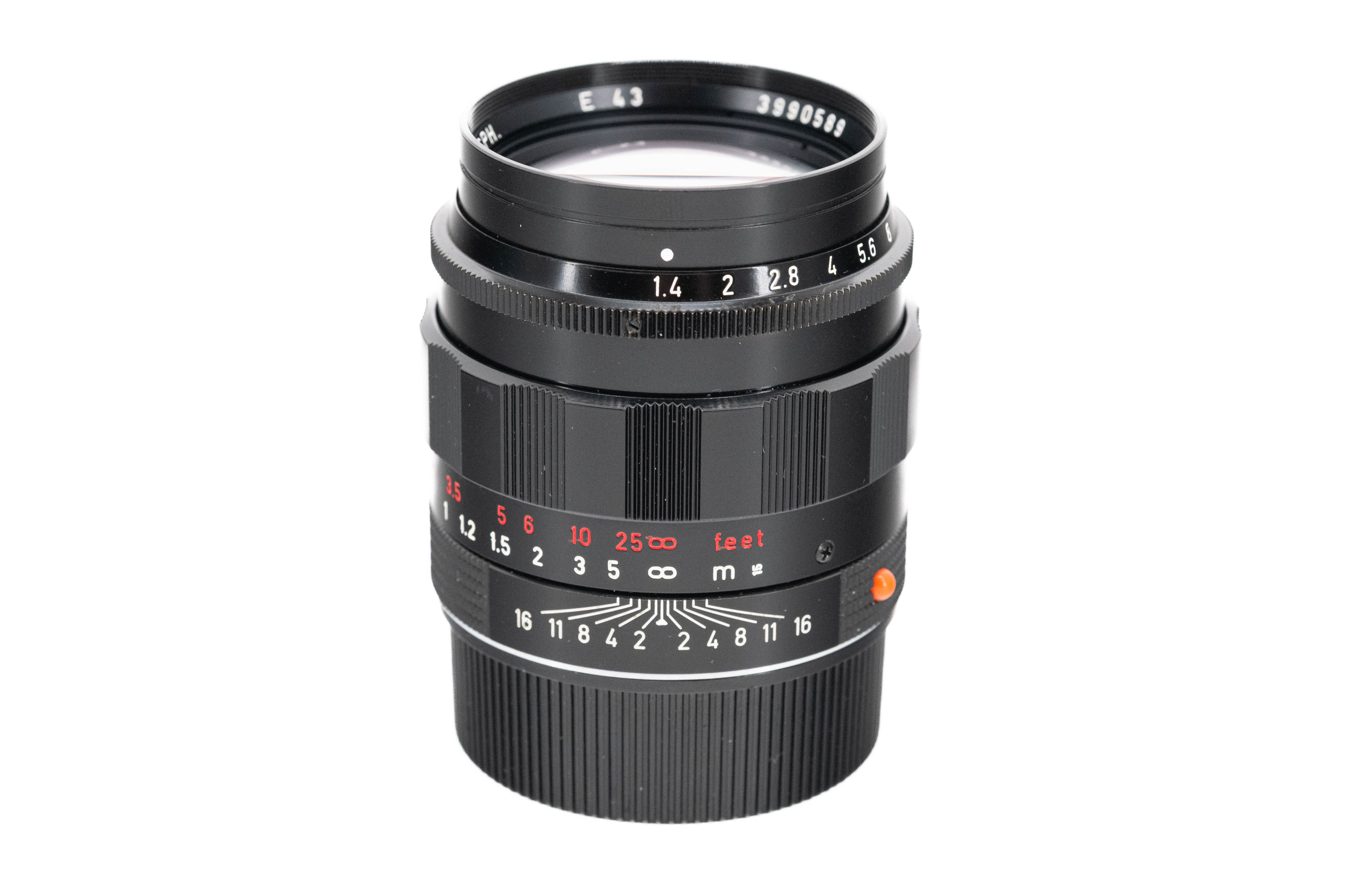 Leica Summilux-M 50 mm f/1,4 ASPH Vernice nera LHSA 11627