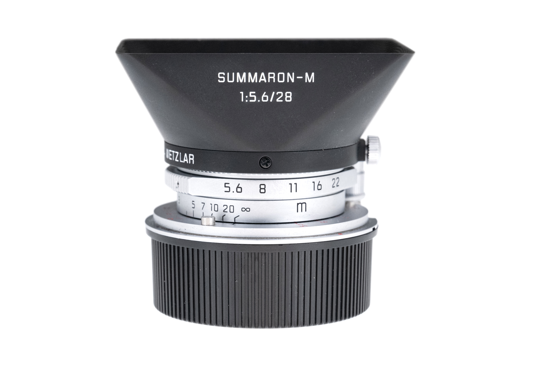 Leica Summaron-M 1:5.6/28mm, silver chrome-plated Leica Summaron-M 1:5.6/28mm, silver chrome-plated