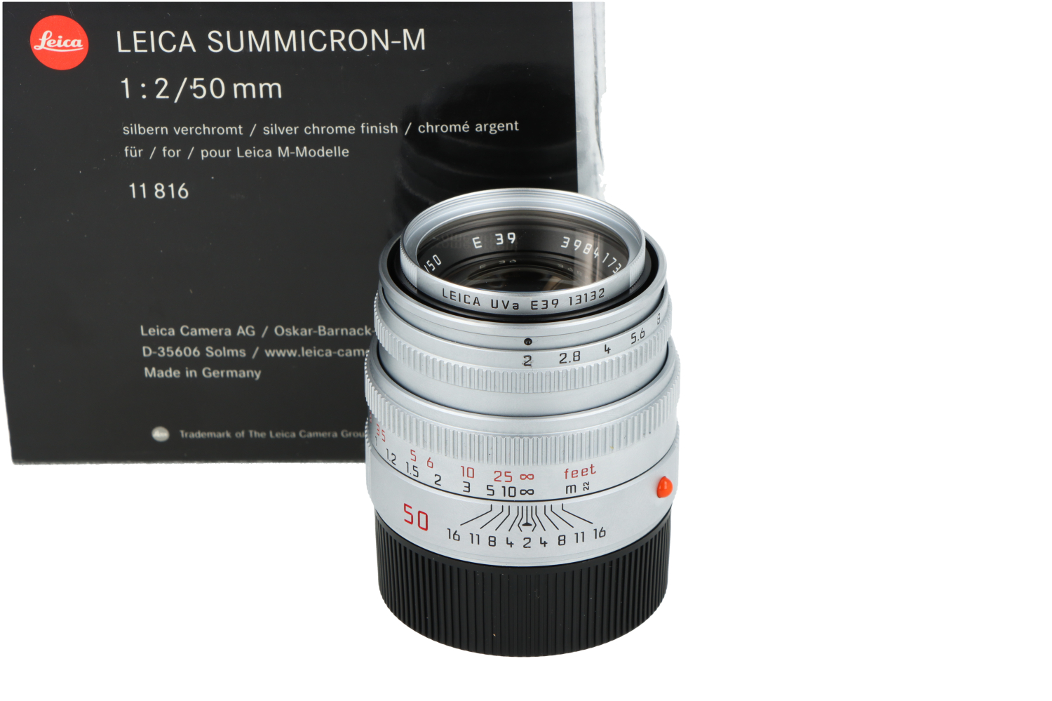 Summicron 50mm V5 Silver (11816)