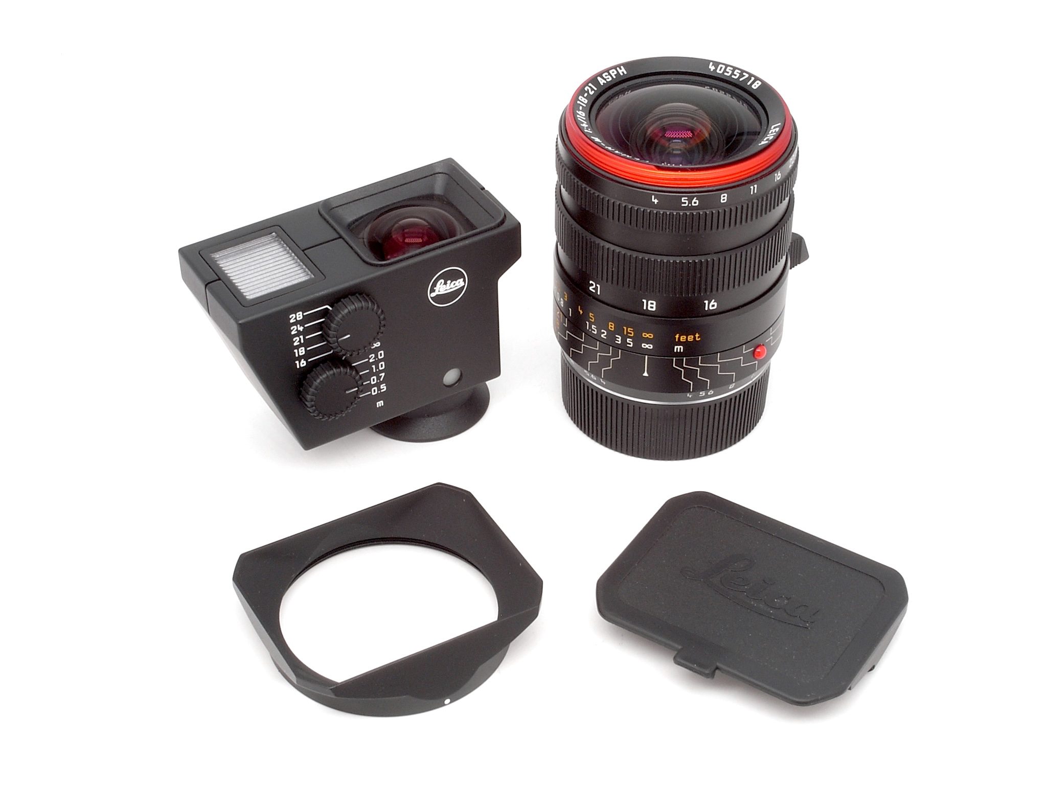 Leica Tri-Elmar-M 4.0/16–18–21mm ASPH. 6-bit Set