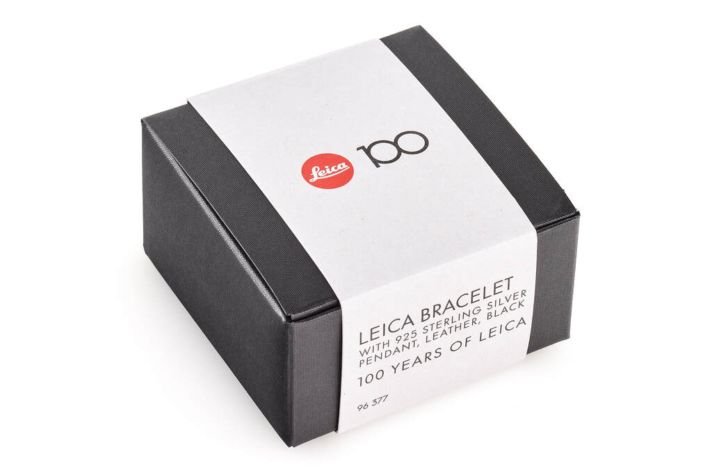 Leica Bracelet with 925 sterling silver pendant 96377 - 100 Years Edition